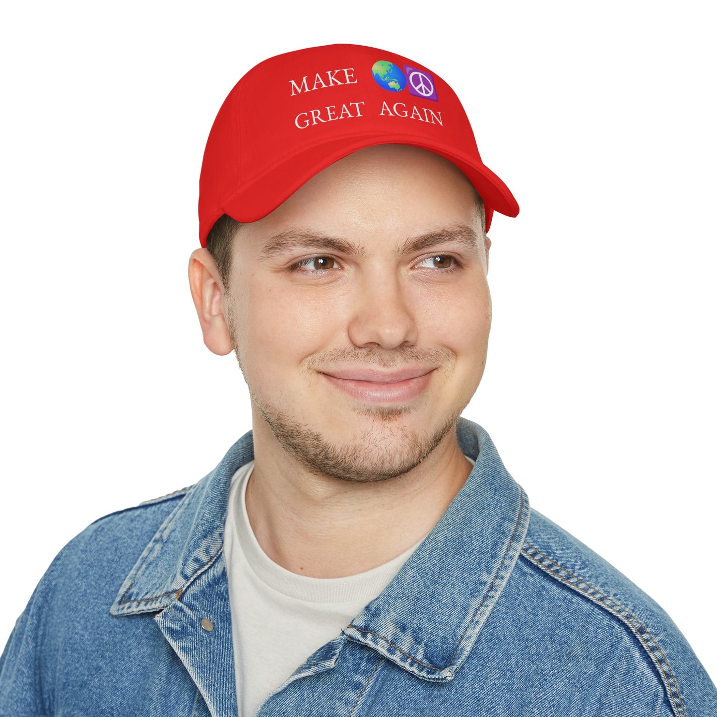 Make World Peace Great Again - Low Profile Baseball Cap