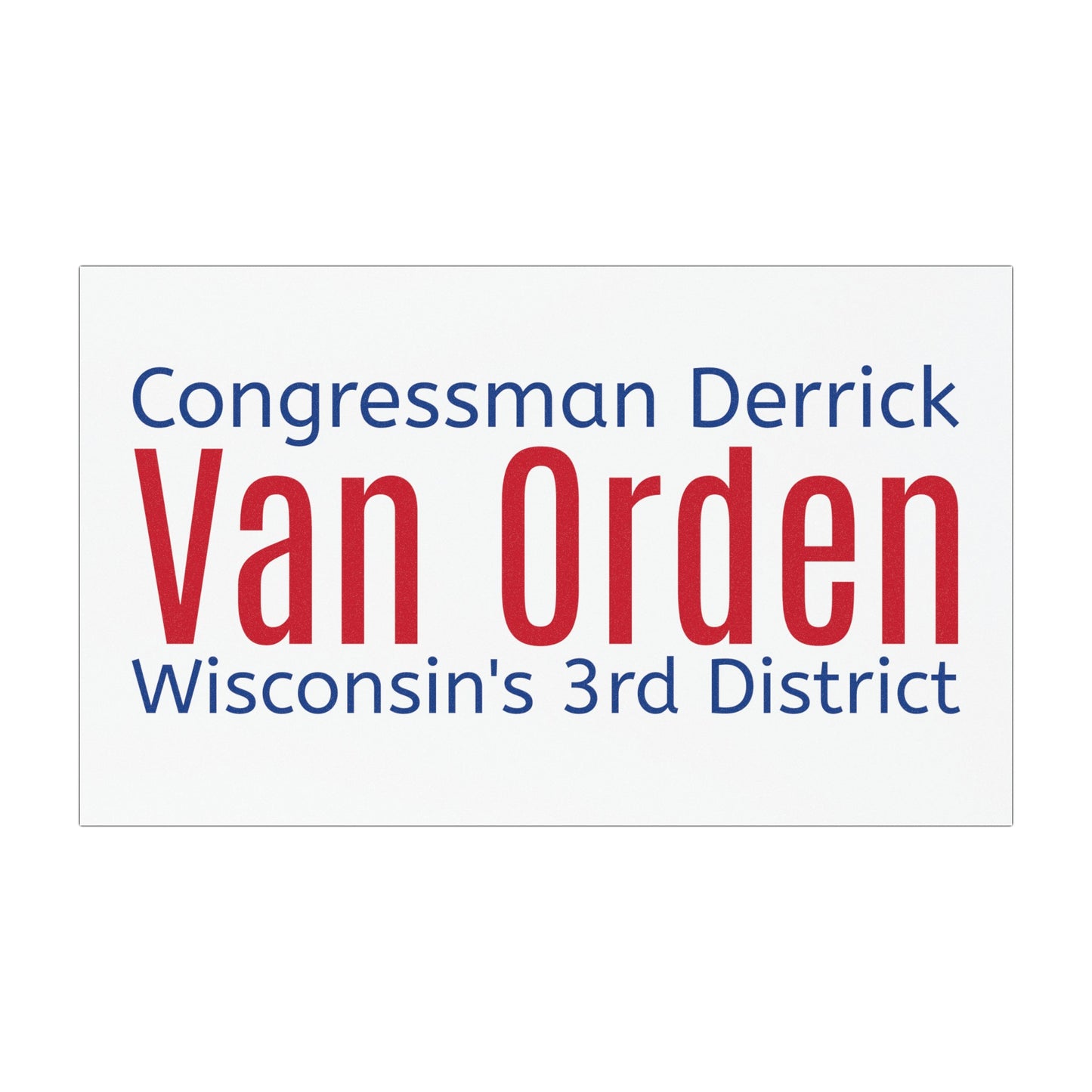 Van Orden for Congress - Car Magnet