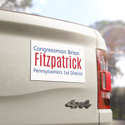 Fitzpatrick for Congress - Car Magnet