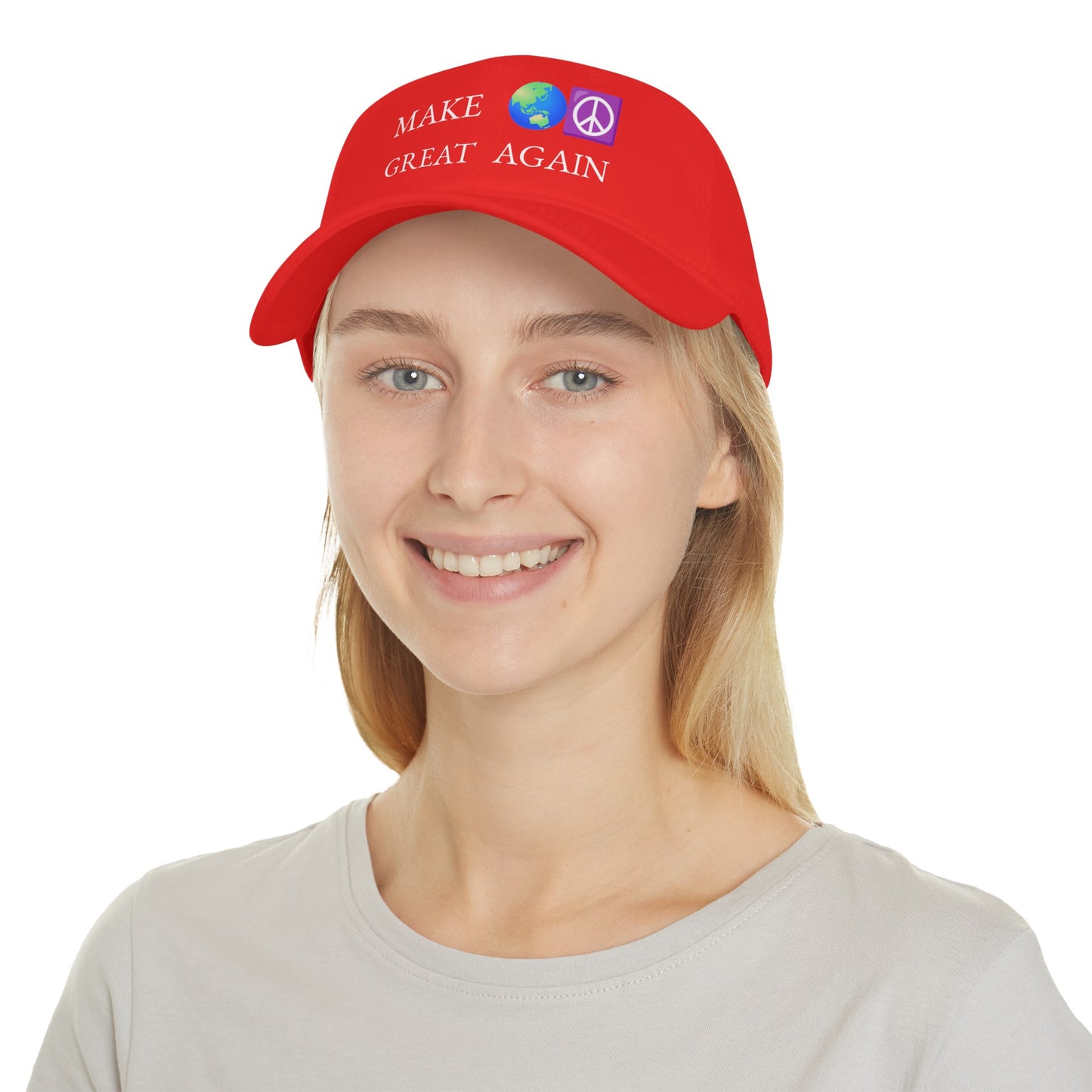 Make World Peace Great Again - Low Profile Baseball Cap